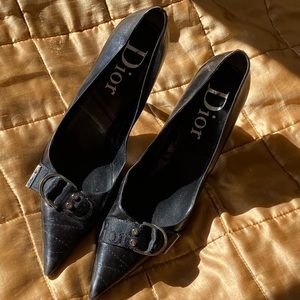 Fabulous Dior heels made from leather